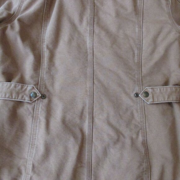 New Carhartt Canvas Barn Jacket Womens Large - Picture 6 of 14